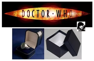 Buy Doctor Who The Master's Ring PEWTER In Presentation Case With Box WORLDWIDE POST • 80£