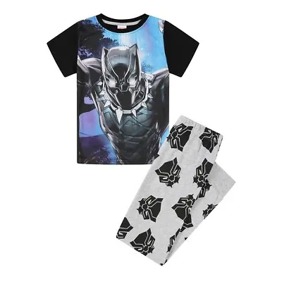 Buy Black Panther Pyjamas Boys Marvel Avengers • 7.50£