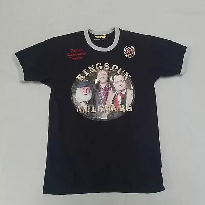 Buy Ringspun All-stars Only Fools And Horses T-shirt Cotton Navy Embroidered Small • 50£
