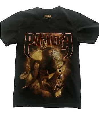 Buy Pantera T Shirt Skull Helmet 90's M Metal Testament Sepultura • 20.58£