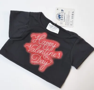 Buy BUILD A BEAR Valentines T Shirt Happy Valentines Day 2024 BNWT  • 12.34£