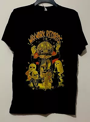 Buy Waxwork Records Horror Vinyl T-shirt Size M New  Jason Voorhees Michael Myers • 9.99£