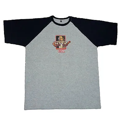 Buy OFFICIAL Thunder Birds Evil The Hood Unisex Print Baseball T-Shirt 9C • 9.95£