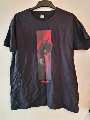 Buy The Batman T-Shirt Mens Size Medium Black DC • 8.24£