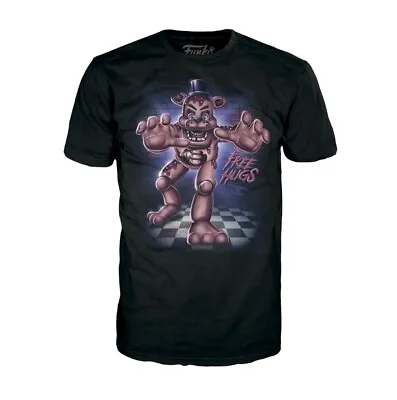 Buy Funko Five Nights At Freddy's Loose POP! Tees T-Shirt Free Hugs L Large • 19.95£