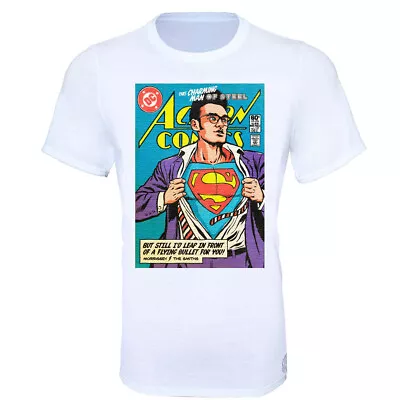 Buy Man Of Steel Morrissey The Smiths SuperMan T-Shirt - Kids & Adult Sizes • 14.99£