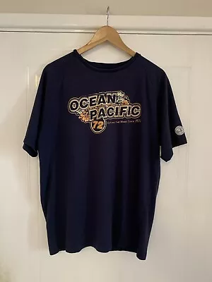 Buy Vintage Ocean Pacific T Shirt 90s Surf Single Stitch Made In USA Size L Graphic • 41£