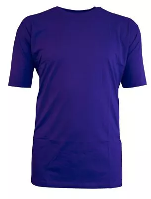 Buy Espionage Premium Combed Cotton Crew Neck Tee Shirt Size 2XL - 8XL, 14 Colours • 15.50£