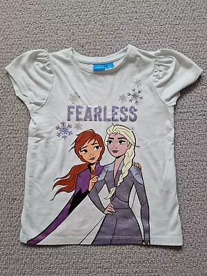 Buy Girls Frozen T-Shirt. 5-6 Years. Used • 1.25£