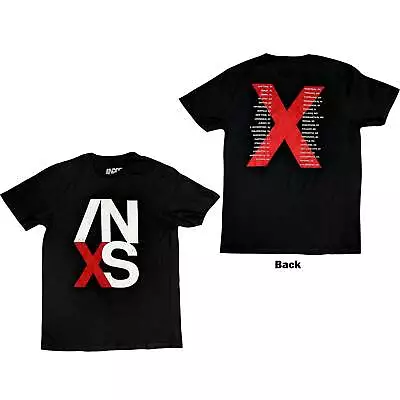 Buy INXS Unisex T-Shirt: US Tour (Back Print) OFFICIAL NEW  • 20.90£