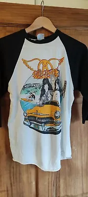 Buy 1988 Original Aerosmith California Love Walk This Way Vintage T-shirt Genuine 80 • 149.50£