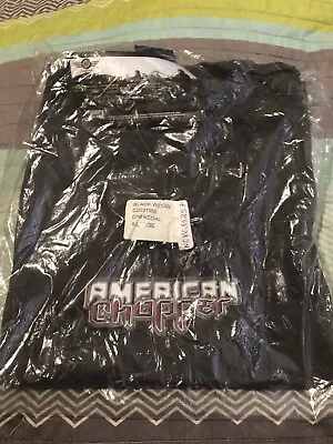 Buy Vintage American Chopper T-shirt X-large Black Widow Charcoal Brand New • 40.27£