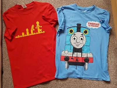 Buy Boys 13-14 Lego And Thomas The Tank Engine Tshirt (B4 • 8£