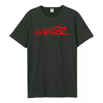 Buy Amplified Unisex Adult Logo Gorillaz T-Shirt GD646 • 31.59£