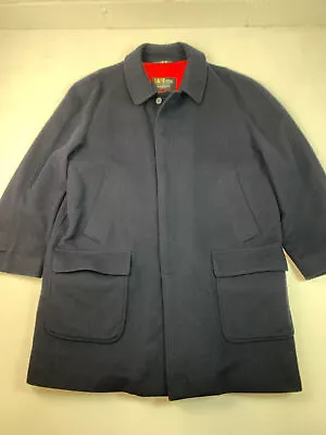 Buy Gentlemen’s Daks Wool Coat, Navy Blue, XL • 77.90£