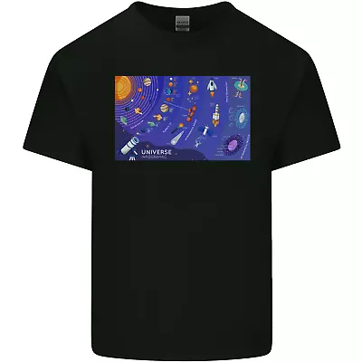 Buy Galaxy Infographic Space Technology Planets Kids T-Shirt Childrens • 7.99£
