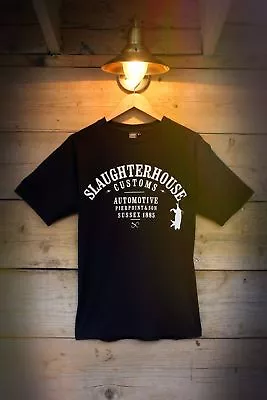 Buy Slaughter House Customs, SHC, Classic T-Shirt,  Black • 22£