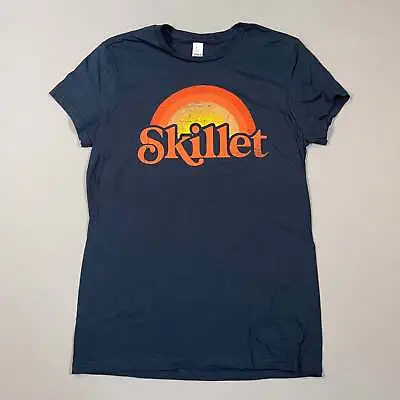 Buy SKILLET Band Tee Shirt T-Shirt Youth Sz L Blue/Orange (New) • 3.94£