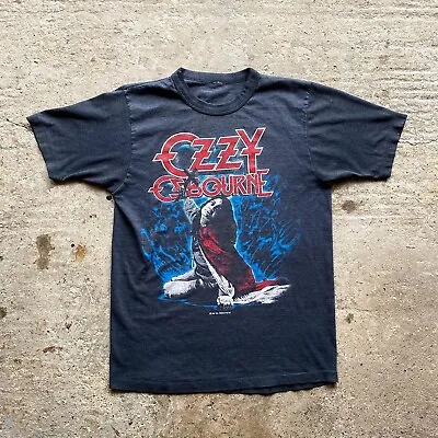 Buy Vintage Ozzy Osbourne - 'Dairy Of A Madman' - 1981 - XS Tour T-Shirt 80's • 99.99£