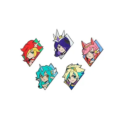 Buy AUTHENTIC Special Limited Edition Star Guardian Pin Set 2 From Riot Games Merch • 277.05£