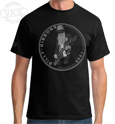 Buy BILLY GIBBONS ( Rev Willie G ) Of ZZ TOP ,  Cool Coin  T Shirt By V.K.G. • 16.50£