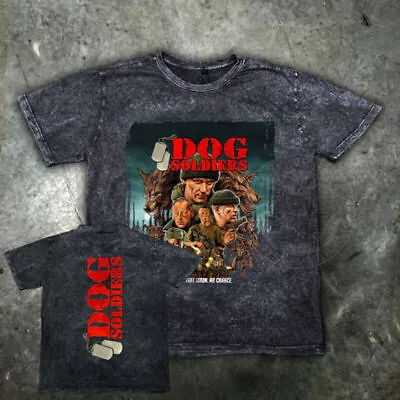 Buy Dog Soldiers Distressed Mens Halloween Horror T Shirt Slasher Movie Michael Myer • 21.99£