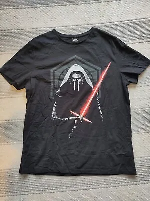 Buy Star Wars  ' The Force Awakens ' T Shirt Black XL Great Condition • 10£