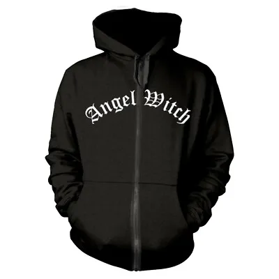 Buy ANGEL WITCH - BAPHOMET (BLACK) BLACK Hooded Sweatshirt With Zip X-Large • 51.74£