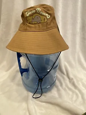 Buy Pusheen Sun Gardening Bucket Hat  Slow Down  New With Tag, Brown, And Wide Brim • 5.94£