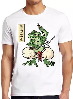 Buy Samurai Ninja Frog Toad Meme Gamer Cult Movie Music Funny Gift Tee T Shirt M962 • 6.35£