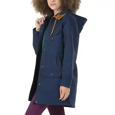 Buy Vans Drill Chore Long Coat MTE Jacket Dupont Sorona Zip Off Hood Water Repel XL • 66.31£