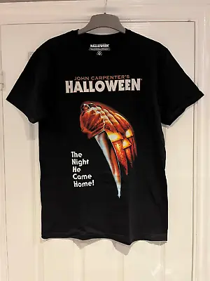 Buy Official John Carpenter's Halloween The Movie Poster T-Shirt Sizes M/L/XL/XXL • 9.99£