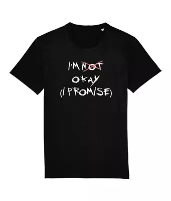 Buy MCR My Chemical Romance Inspired  I'm Okay  Organic T-Shirt • 24£
