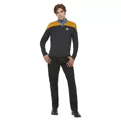Buy Smiffys Star Trek Voyager Operations Uniform Men's Fancy Dress • 8.99£