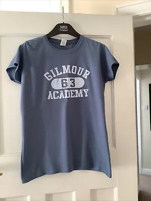 Buy Ladies Blue Fitted T Shirt Size L, Gilmour Academy • 5£