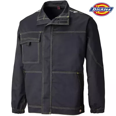 Buy Dickies Mens Work Jacket Lightweight Work Coat Pro Cordura Hi Viz Hard Wearing • 14.95£