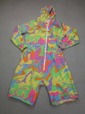 Buy Onepiece Jumpsuit Adult L Colorful Psychedelic Pride Norway Norwegian Hoodie • 155.91£