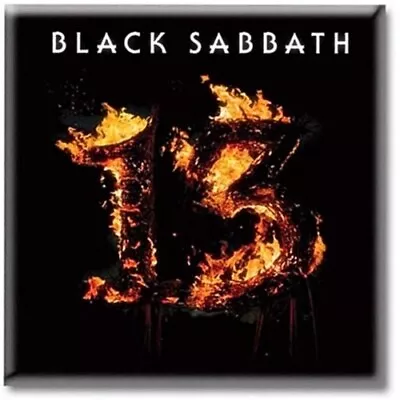 Buy Black Sabbath 13 Fridge Locker Magnet Official Band Merch New • 6.18£