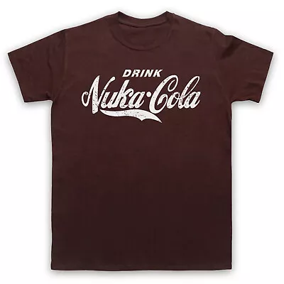 Buy Drink Nuka Cola Nuclear Fallout Sci Fi Dystopia Vault Beverage Adults T-Shirt • 17.99£