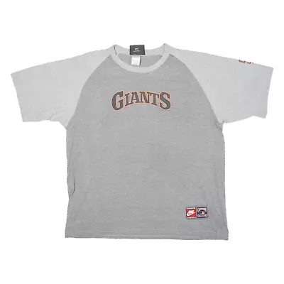 Buy NIKE San Francisco Giants Baseball Mens T-Shirt Grey USA Crew Neck XL • 13.99£