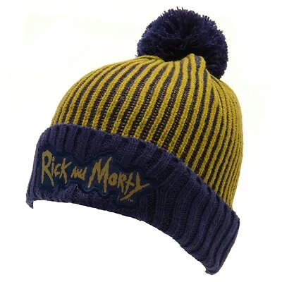 Buy Rick And Morty Bobble Beanie Hat, Official Licensed Merchandise • 13.99£