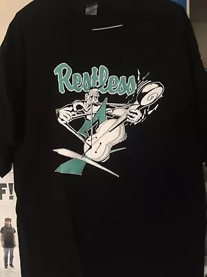 Buy Restless T-Shirt XL Neo-Rockabilly Psychobilly Klub Foot Frenzy Meteors Torment • 16£