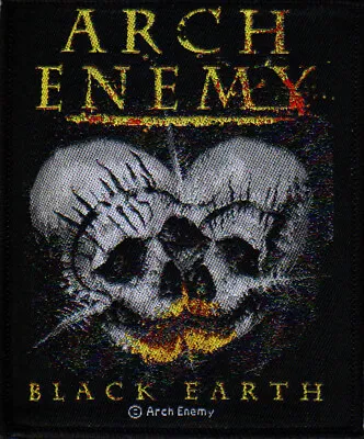 Buy Arch Enemy Black Earth Woven Patch Official Death Metal Band Merch • 5.69£