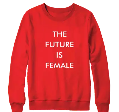 Buy The Future Is Female Sweatshirt Feminist Slogan Women Lady Trend Birthday Gift • 15.99£