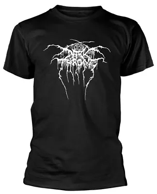 Buy Darkthrone Logo Black T-Shirt NEW OFFICIAL • 16.39£