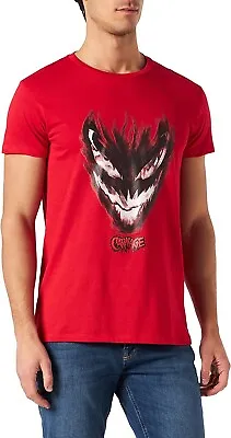 Buy Marvel T-Shirt Mens Spiderman Carnage Cotton T Shirt Tee Top Red Size M & XL • 8.49£