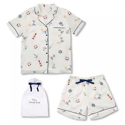 Buy Japan Tokyo Disney Store Donald Short Sleeve Pajamas White Summer Room Wear • 54.81£