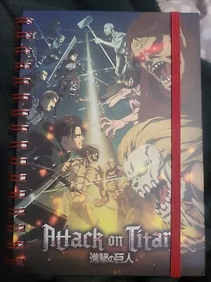 Buy Attack On Titan- Official Merch- Notebook With Lined Pages • 9.99£