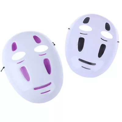 Buy Spirited Away No-Face Mask Faceless Cosplay Helmet Fancy Anime Halloween ParB Wi • 3.41£