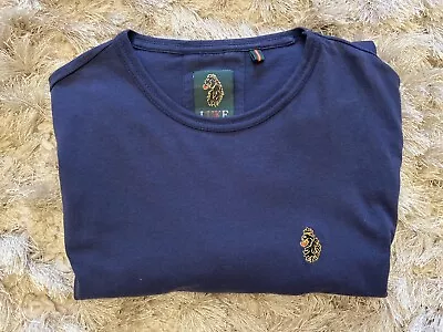 Buy Luke 1977 Sport Mens Navy T-shirt Tee Size Small 100% Cotton • 5£